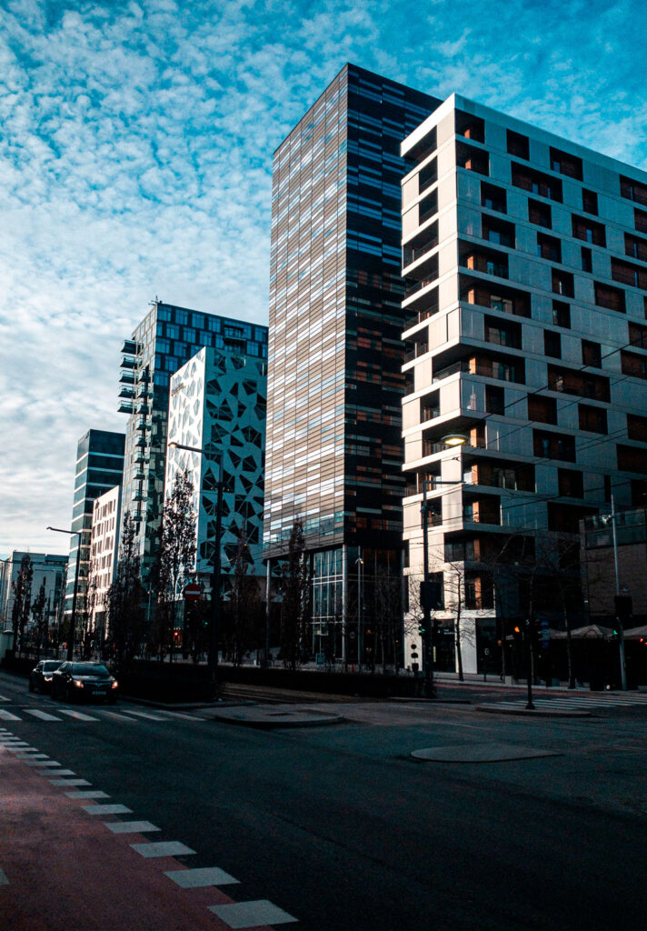 Bygninger i Barcode i Oslo sentrum